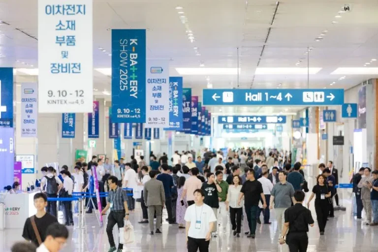 韩国首尔二次电池展览会现场照片2