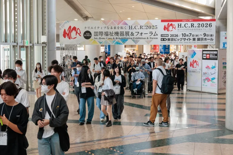 日本东京福祉老年人康复设备展览会HCR现场照片5