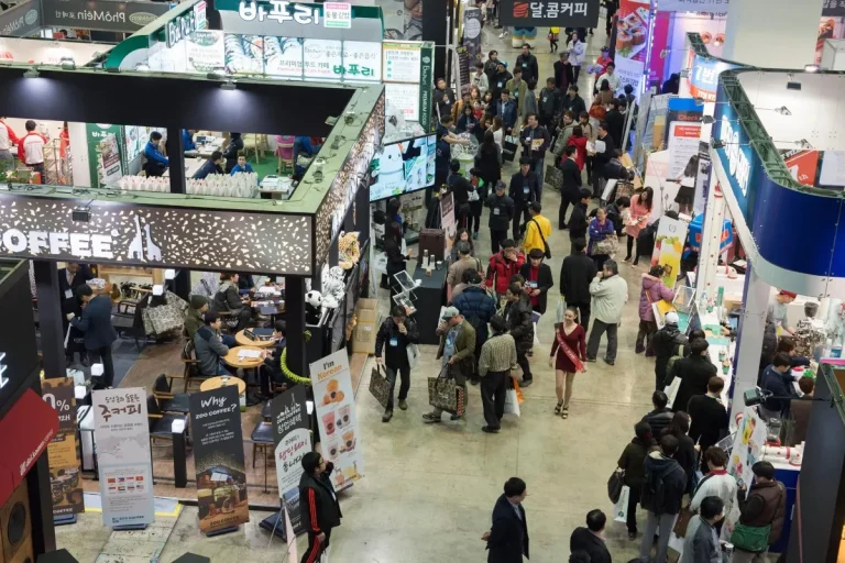 韩国首尔连锁加盟展览会现场照片1