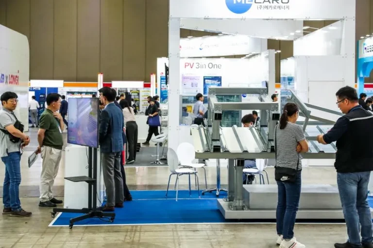 韩国首尔太阳能光伏展览会现场照片1