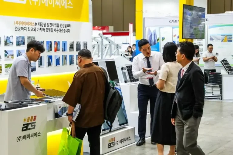 韩国首尔太阳能光伏展览会现场照片2