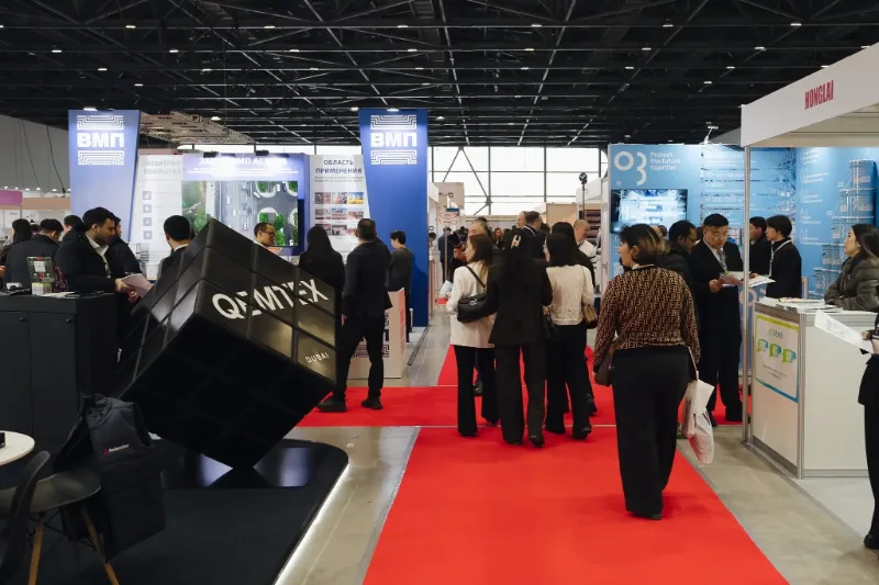 哈萨克斯坦中亚涂料展览会现场照片3