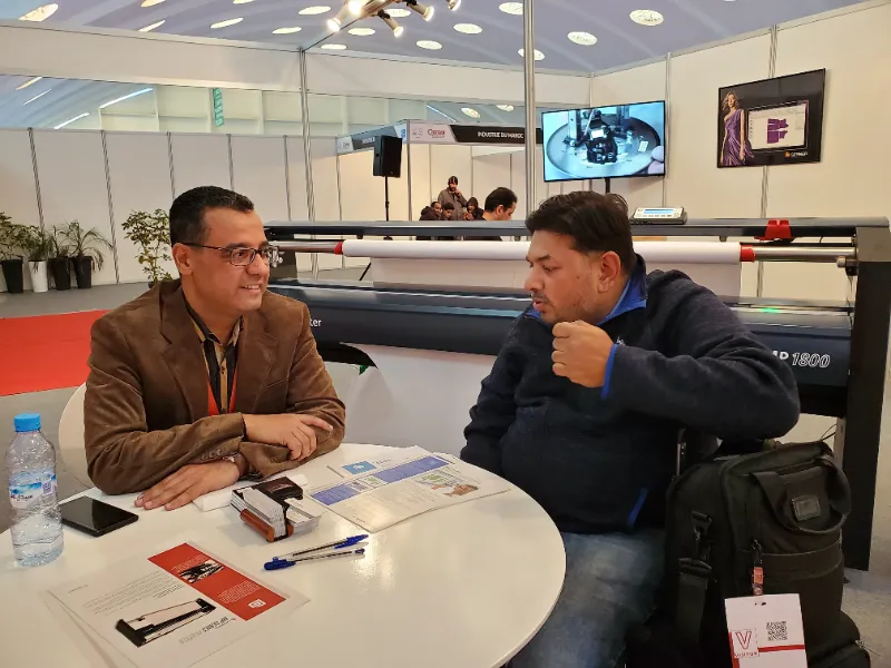 摩洛哥纺织工业展览会现场照片2