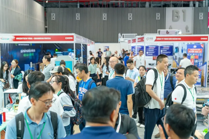 越南国际涂料及印刷油墨展览会现场照片2