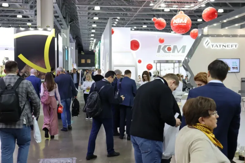 俄罗斯饲料及兽医展览会展馆现场