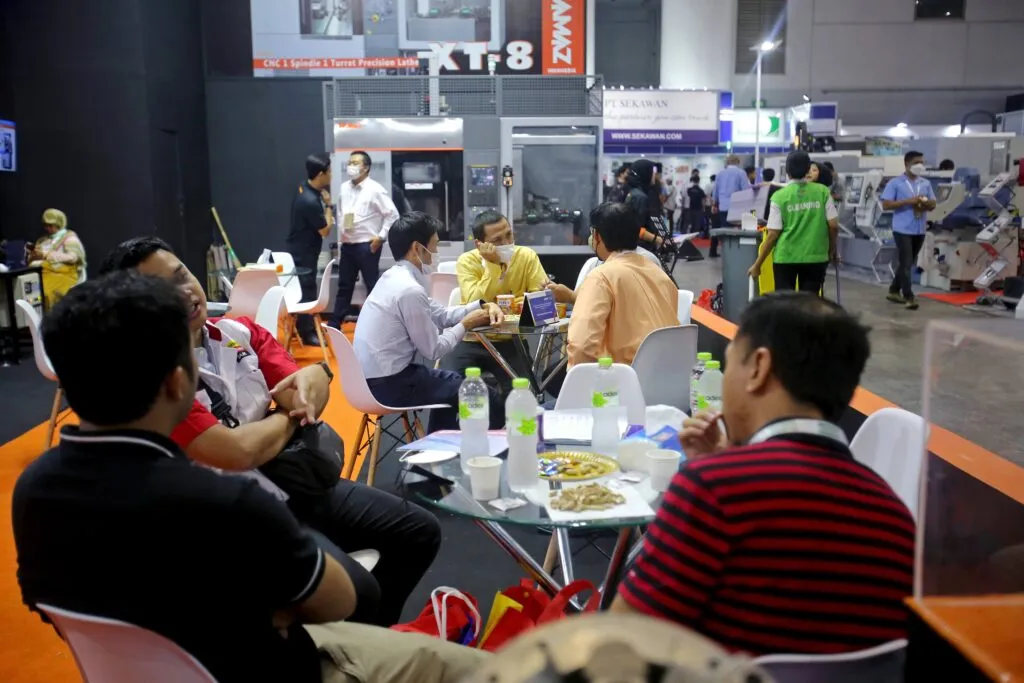 印尼雅加达工业机械制造展览会现场