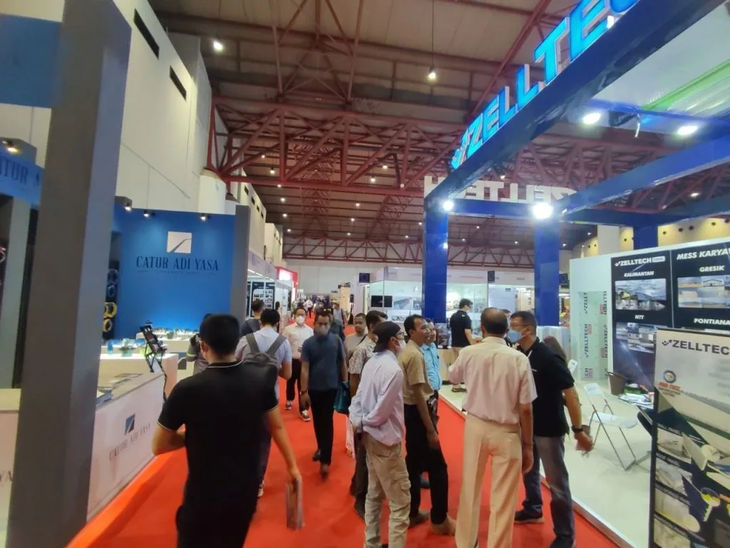 印尼雅加达混凝土技术及设备展览会现场