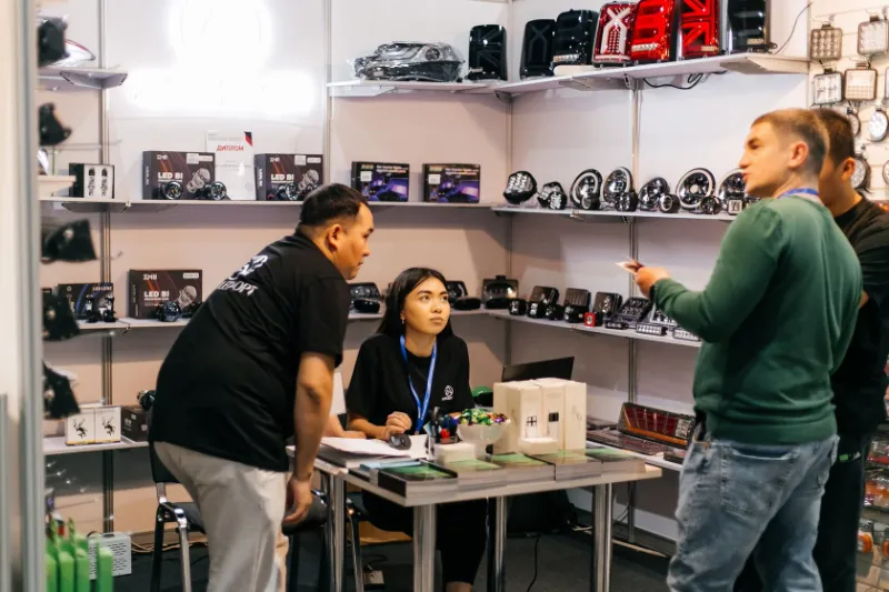 哈萨克斯坦汽配展览会AUTO EXPO现场盛况