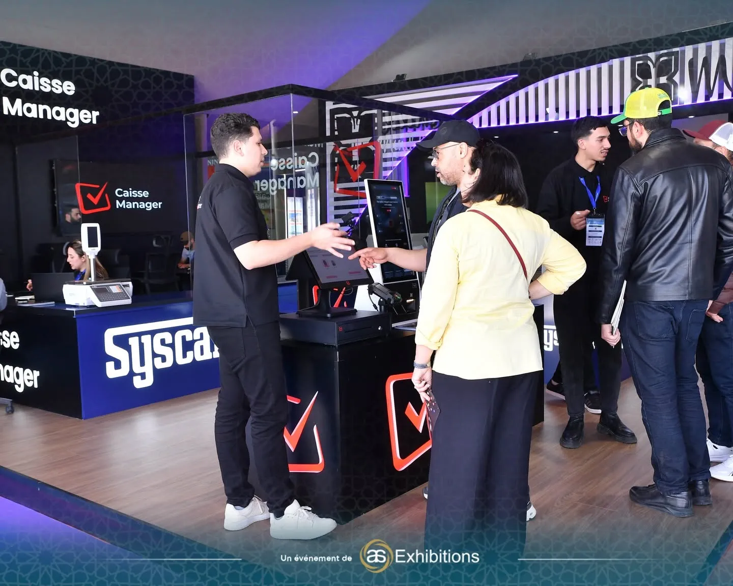 展会现场展示的酒店用品与设备