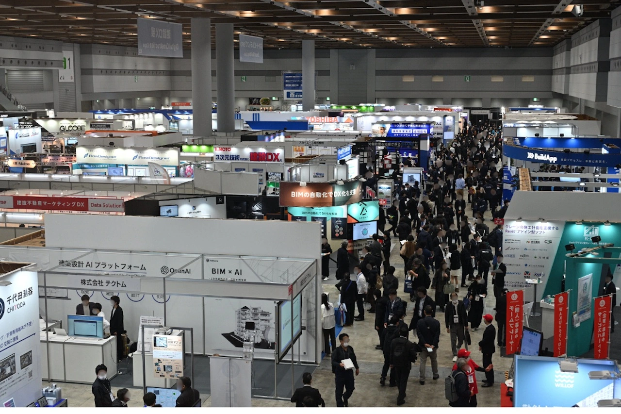 日本东京建材卫浴地板展览会现场