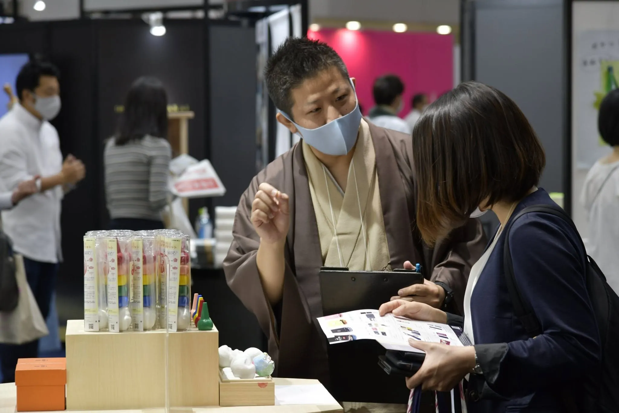 日本东京春季礼品展览会现场图
