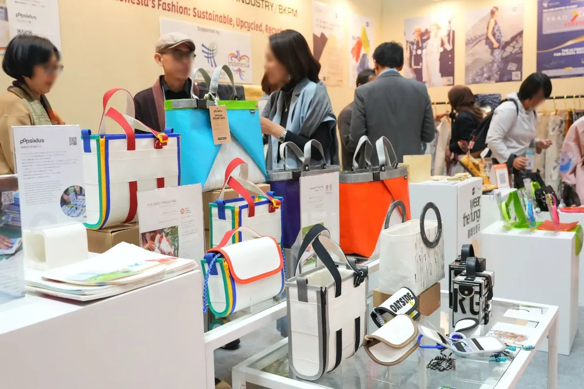 日本东京纺织面料展览会FAW TOKYO现场