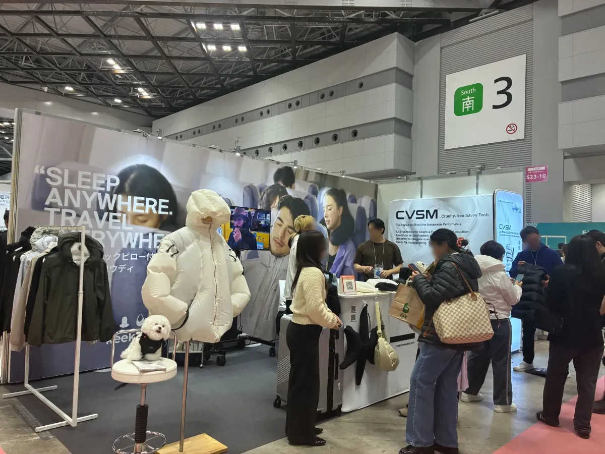 日本东京纺织面料展览会商贸对接现场