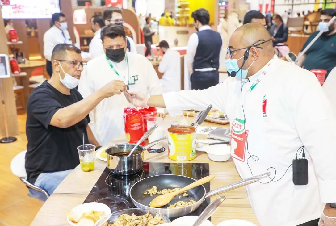 SAUDI HORECA展会酒店设备展示区