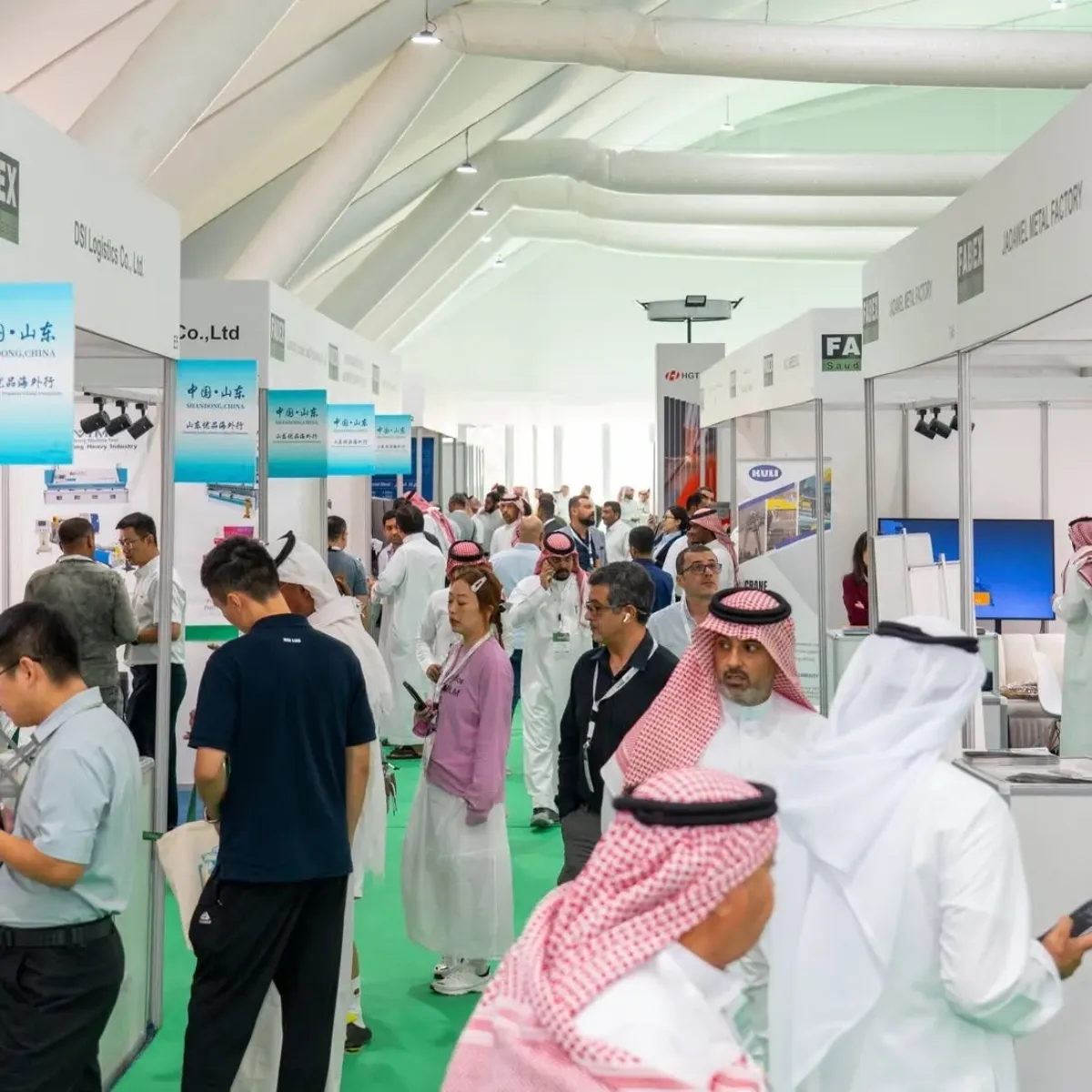 2026沙特利雅得钢铁金属加工冶金展FABEX SAUDI展会现场