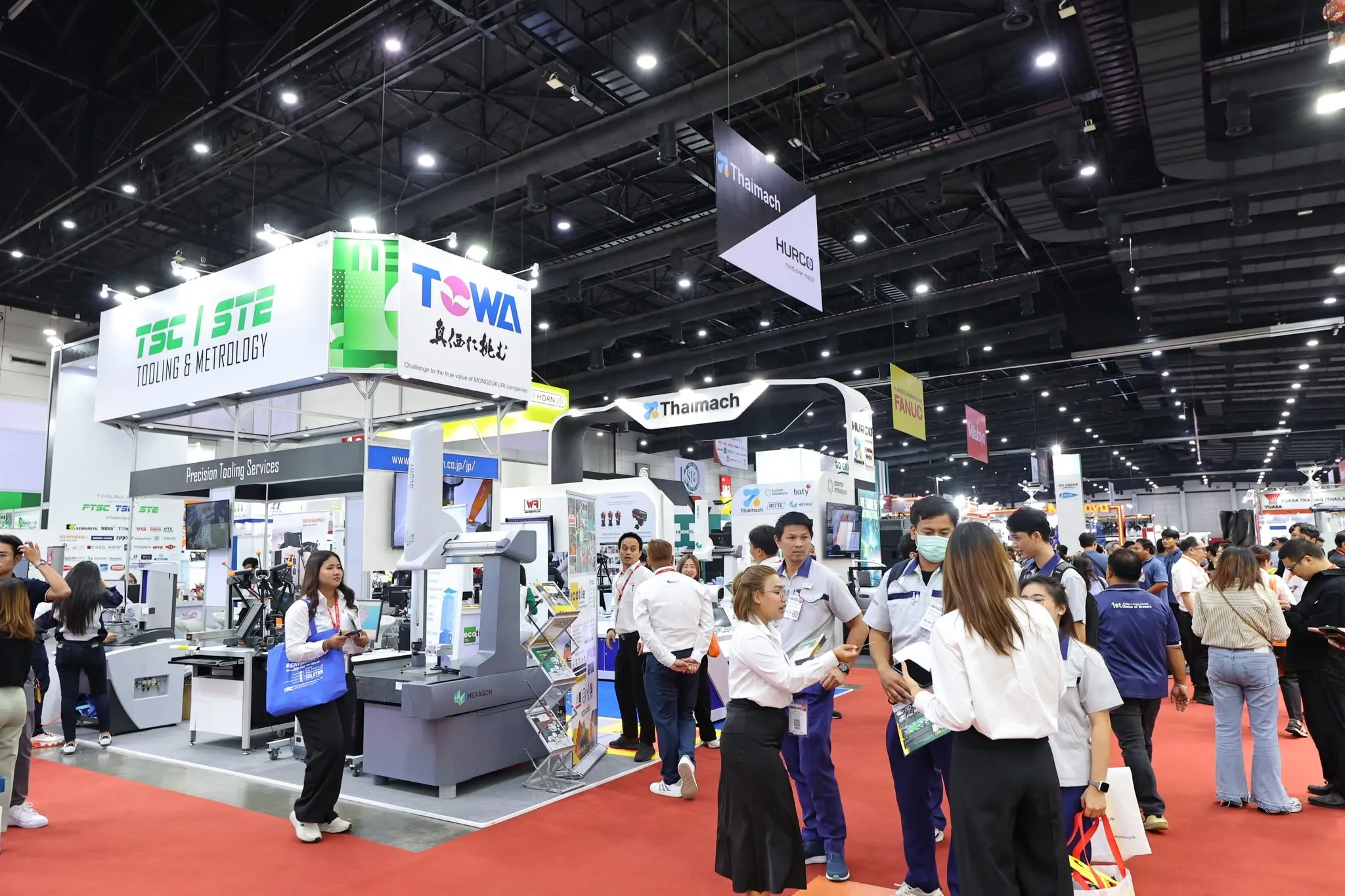 泰国曼谷机床及金属加工展商务洽谈图