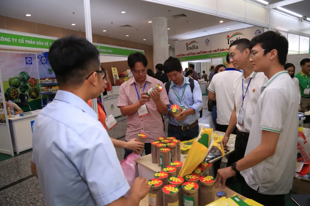 越南畜牧家禽展览会展会现场人流