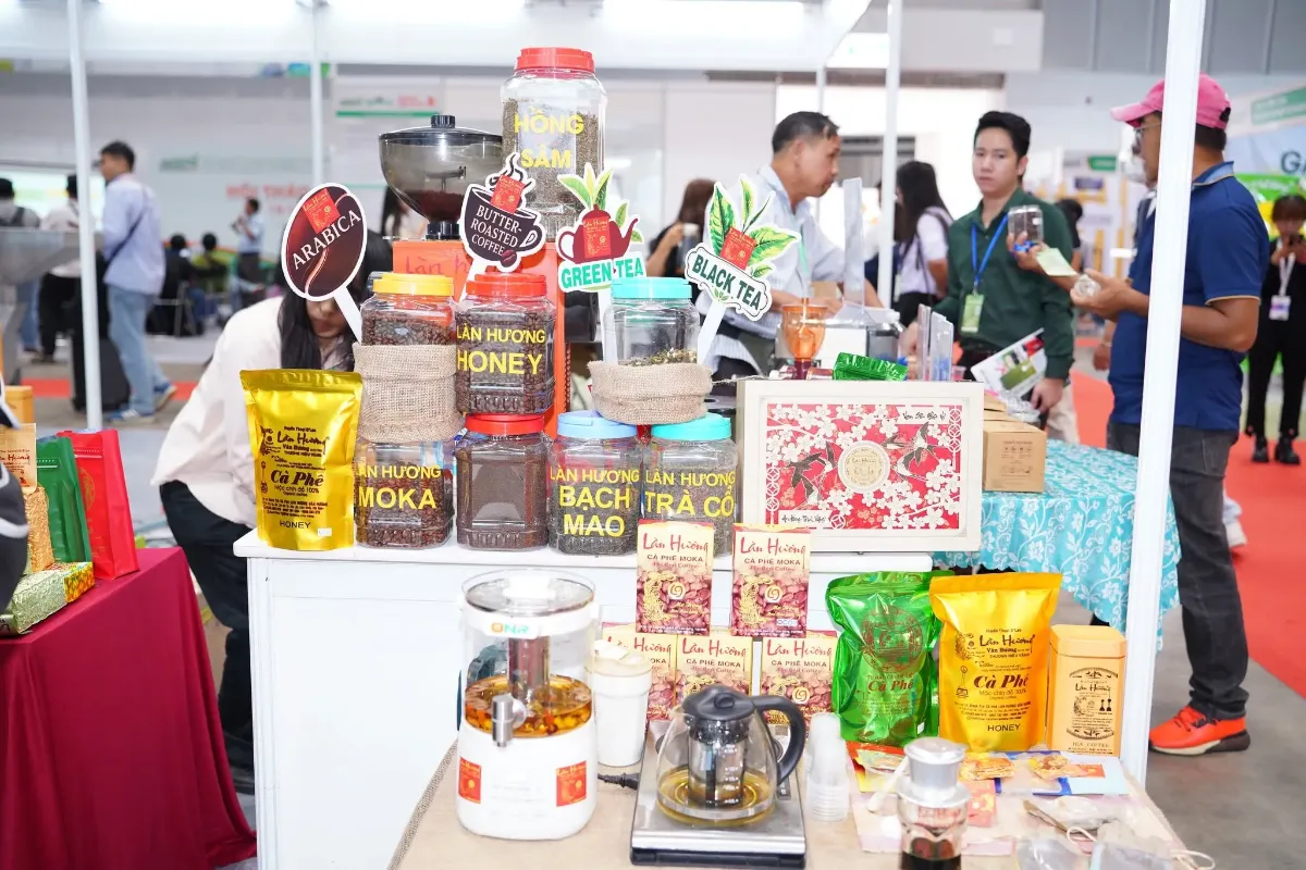 越南胡志明农业及农业机械展览会展品展示区