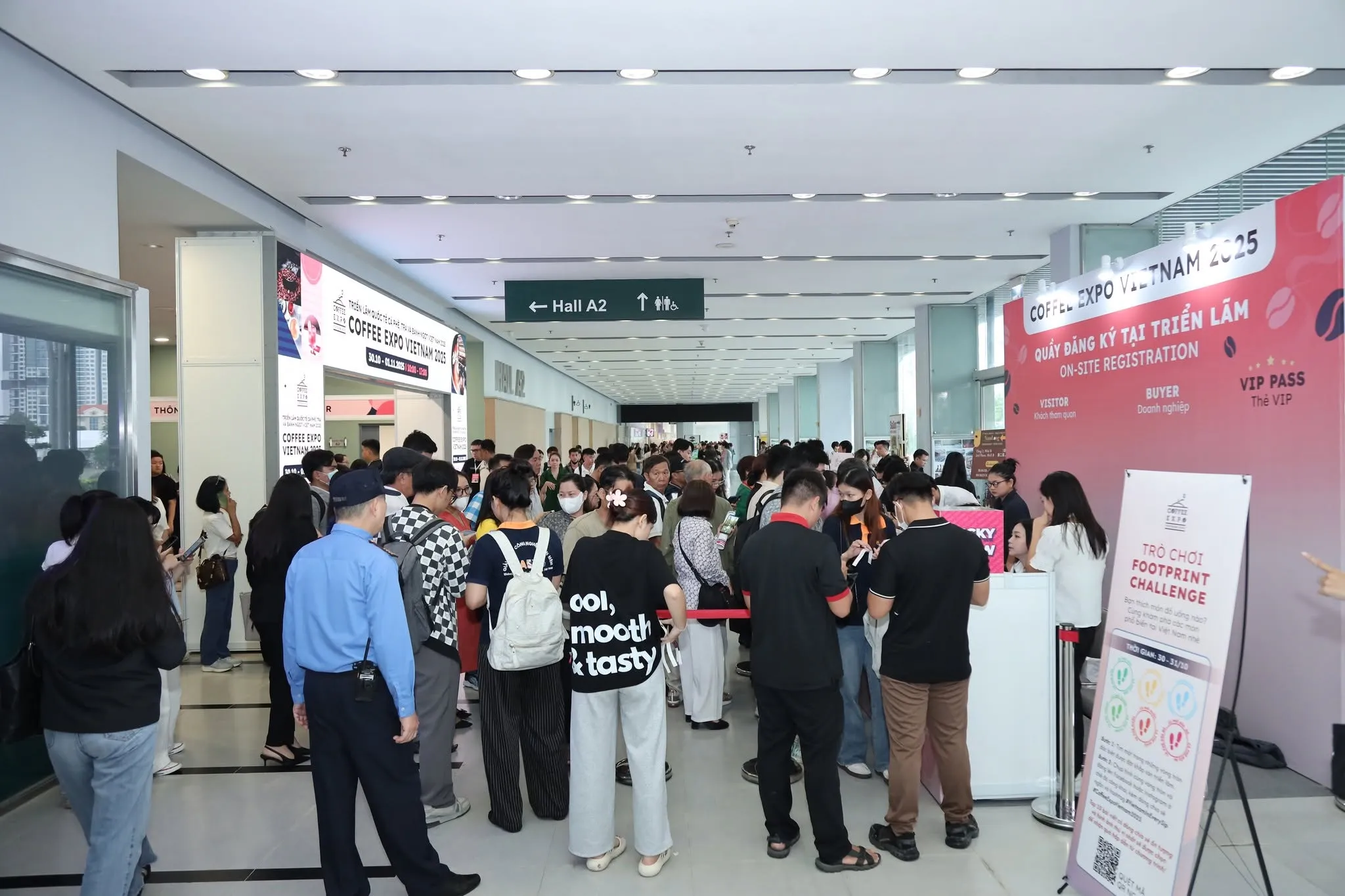 越南胡志明咖啡及甜品展览会Coffee Expo Vietnam展会现场