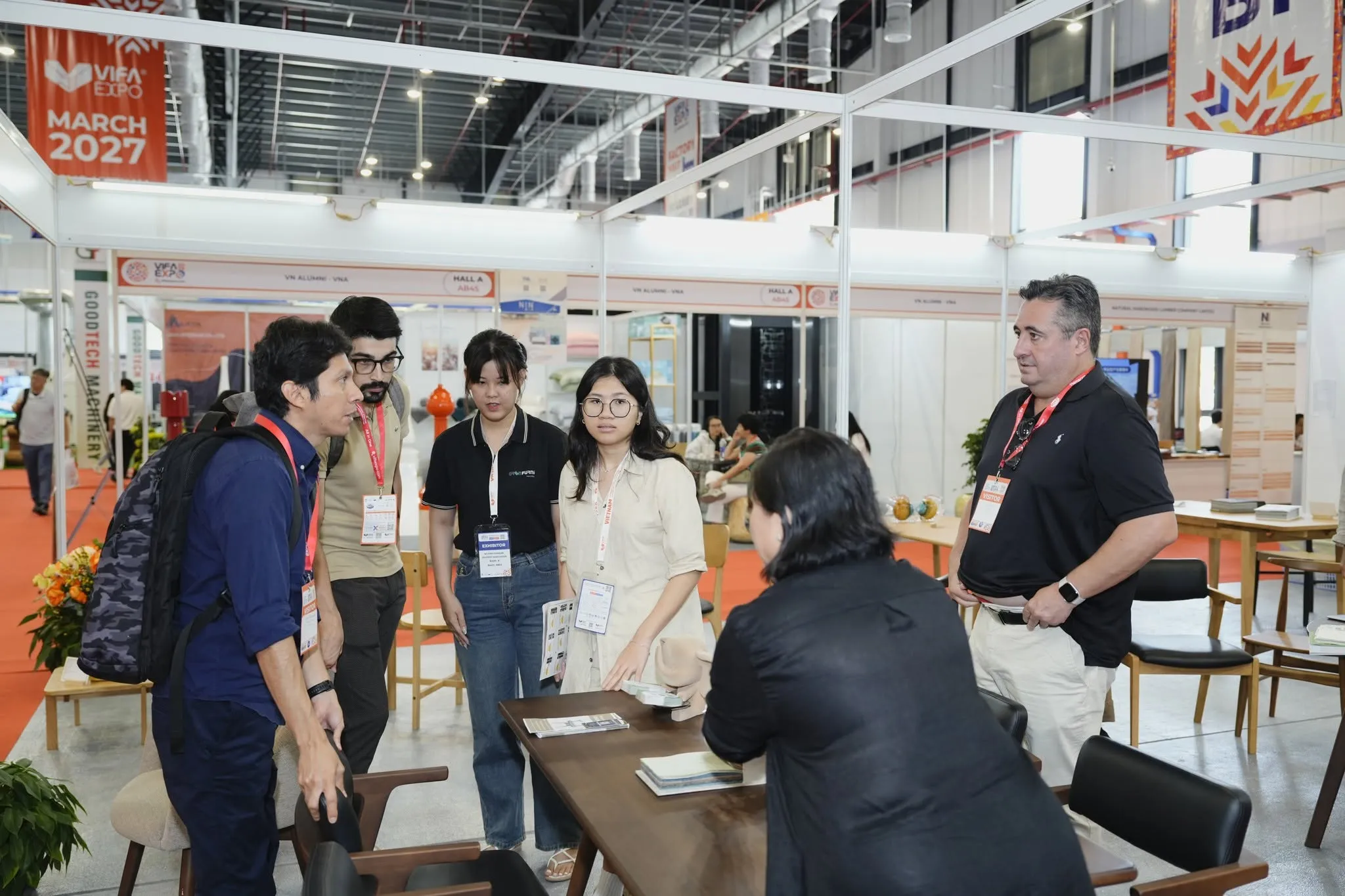 越南胡志明家具及配件展览会VIFA现场图