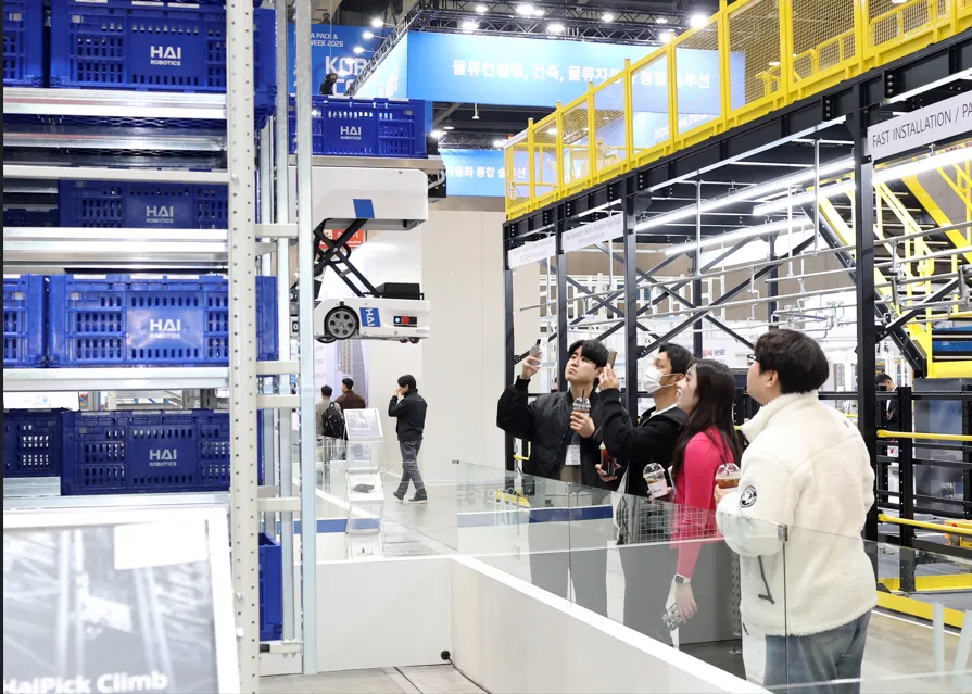 韩国首尔化妆品原料展现场